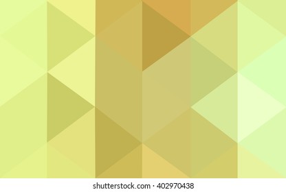 Multicolor green, yellow, orange polygonal illustration, which consist of triangles. Geometric background in Origami style with gradient. Triangular design for your business.