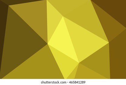 Multicolor green, yellow, orange polygonal illustration, which consist of triangles. Geometric background in Origami style with gradient. Triangular design for your business.