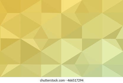 Multicolor green, yellow, orange polygonal illustration, which consist of triangles. Geometric background in Origami style with gradient. Triangular design for your business.