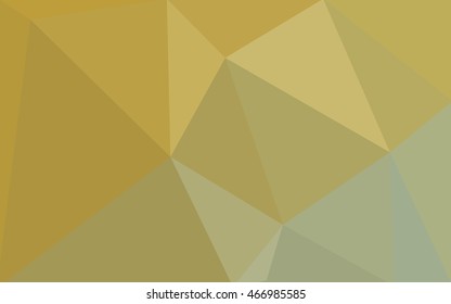 Multicolor green, yellow, orange polygonal illustration, which consist of triangles. Geometric background in Origami style with gradient. Triangular design for your business.