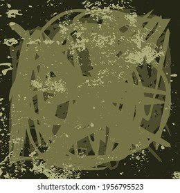 Multi-color grunge abstract background. Paint blot texture