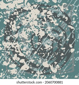 Multi-color grunge abstract background. Paint blot texture