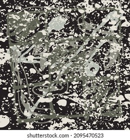 Multi-color grunge abstract background. Paint blot texture