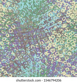Multicolor grunge background. Seamless color vector texture. Template for printing on fabric, posters, label, Wallpaper. Abstract backdrop of repeating elements