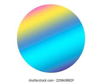 Etiqueta de la etiqueta del fondo del degradado holográfico multicolor para empresas,embalaje 