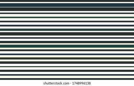 Multicolor horizontal stripes lines seamless pattern. Simple geometric background graphic design. Horizontal lines vibrant seamless textile print. Summer navy pattern.