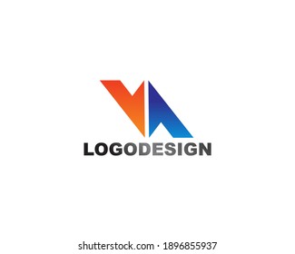 multicolor icon identity for brand logo design