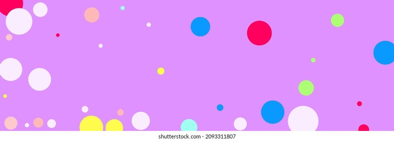 Multicolor Indigo Dark Circles Pastel Background. Play Blue Green Vibrant Beige Color Design Pic. Purple Violet Children Pink Rainbow Print. Red Bright Bordo Yellow Kids White Composition.