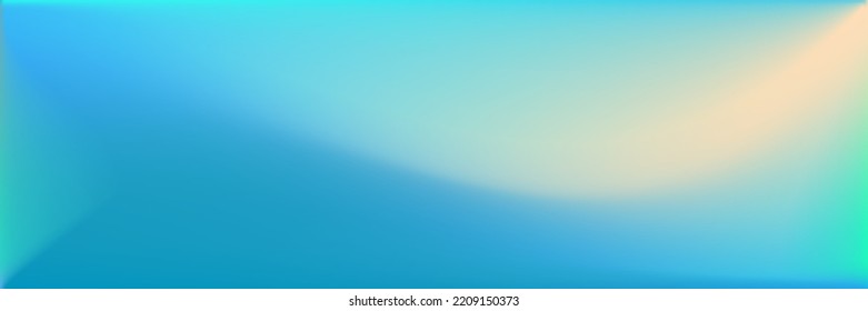Multicolor Indigo Wavy Gradient Mesh. Sea Colorful Modern Design Backdrop. Blue Color Rainbow Smooth Surface Illustration. Dark Office Background. Bright Vivid Wavy Gradient Mesh.