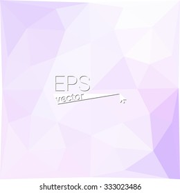 Multicolor light  purple geometric rumpled triangular low poly style gradient illustration graphic background. Vector polygonal design for your business.