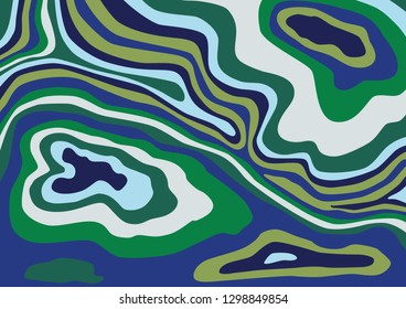 Multicolor liquid Marble Abstract Painting Background
