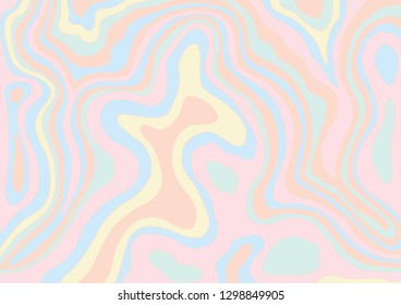 Multicolor liquid Marble Abstract Painting Background