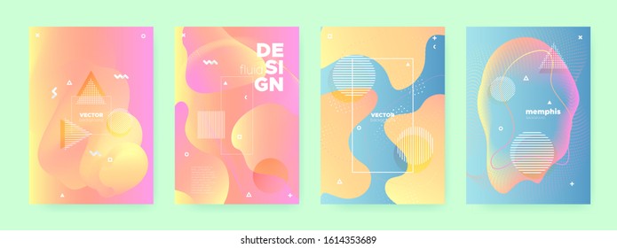 Multicolor Liquid Waves. Pastel Memphis Brochure. Dynamic Design. Contemporary Pattern. Orange Fluid Waves. Pink Memphis Texture. Blue Geometric Poster. Abstract 3d Pattern. Pink Flow Waves.