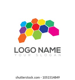 Multi-Color Logo Design Template EPS File