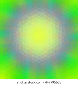 Multicolor low poly abstract background. Vector.