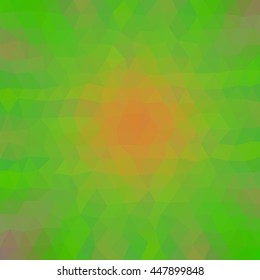 Multicolor low poly abstract background. Vector.