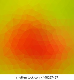 Multicolor low poly abstract background. Vector.