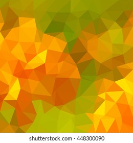 Multicolor low poly abstract background. Vector.