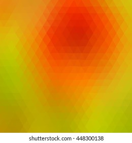 Multicolor low poly abstract background. Vector.