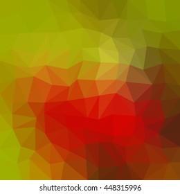 Multicolor low poly abstract background. Vector.