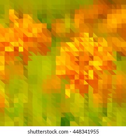 Multicolor low poly abstract background. Vector.