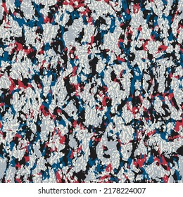 Multicolor Marbled Effect Textured Pattern