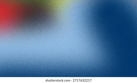 Multicolor mesh abstract gradient on dark grainy background, for large ad banner size.