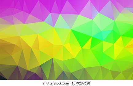 Multicolor modern geometrical abstract background. Can be used as a texture, new background. Geometric background, geometric mosaic tile, Origami style, triangulation technique. 