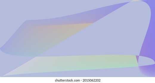 Multicolor Modern Layers Minimal Smooth Surface. Purple Rainbow Shape Violet Pastel Gradient Mesh. Futuristic Dynamic Lavender Color Original Background. Smooth Fluid Digital Dark Illustration.