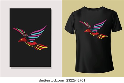 Multicolor Modern Tee shirt Design