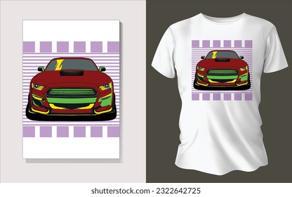 Multicolor Modern Tee shirt Design