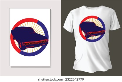 Multicolor Modern Tee shirt Design