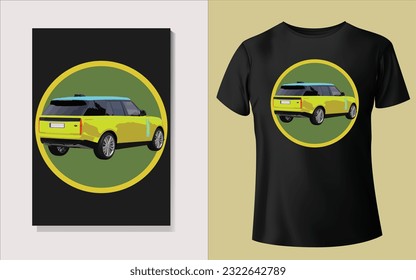 Mehrfarbiges Modern Tee Shirt Design
