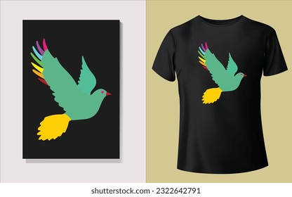 Multicolor Modern Tee shirt Design