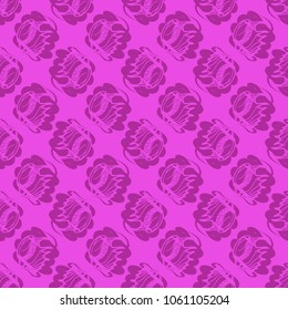 Multicolor mollusc shell background seamless for design.