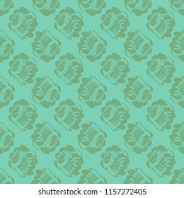 Multicolor mollusc shell background seamless for design.