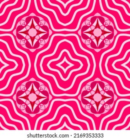 Multi-Color Morocco Seamless Pattern. Traditional Arabic Islamic Background. Vintage, Turkish, Indian style Ideal for carpet, ceramics, tiles. Vector Illustration.
