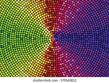 Multicolor mosaic abstract background.
