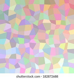 Multicolor mosaic background