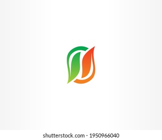 multicolor nature vector logo design icon