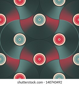 Multicolor Optical Illusion Vinyl Grid Pattern