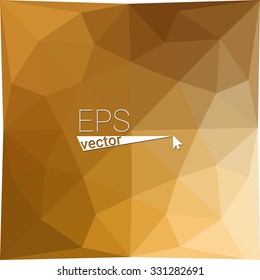 multicolor  orange geometric rumpled triangular low poly style gradient illustration graphic background. Vector polygonal design for your business.
