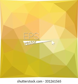 multicolor  orange green geometric rumpled triangular low poly style gradient illustration graphic background. Vector polygonal design for your business.