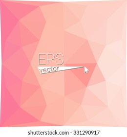 multicolor  orange pink purple geometric rumpled triangular low poly style gradient illustration graphic background. Vector polygonal design for your business.