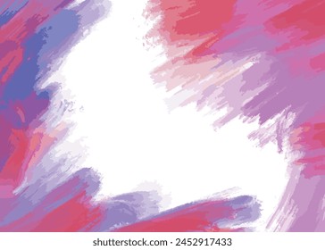 multicolor paint brush effect texture background design