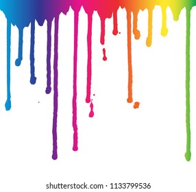 10,736 Rainbow Drip Stock Vectors, Images & Vector Art 