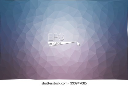 multicolor pink, blue geometric rumpled triangular low poly style gradient illustration graphic background. Vector polygonal design for your business.