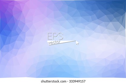 multicolor pink, blue geometric rumpled triangular low poly style gradient illustration graphic background. Vector polygonal design for your business.