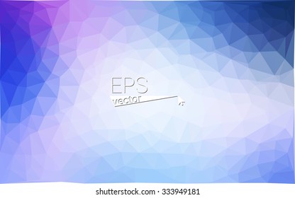multicolor pink, blue geometric rumpled triangular low poly style gradient illustration graphic background. Vector polygonal design for your business.
