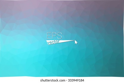 multicolor pink, blue geometric rumpled triangular low poly style gradient illustration graphic background. Vector polygonal design for your business.